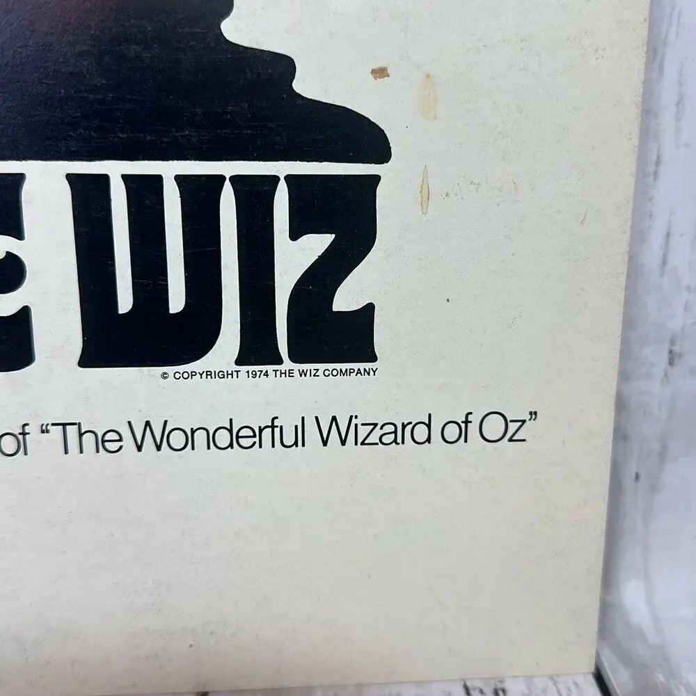 1974 THE WIZ The New Musical Version of The Wonderful Wizard of‎ Oz Program Book